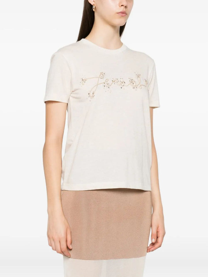 Fendi Women T-Shirt Fendi Embr
