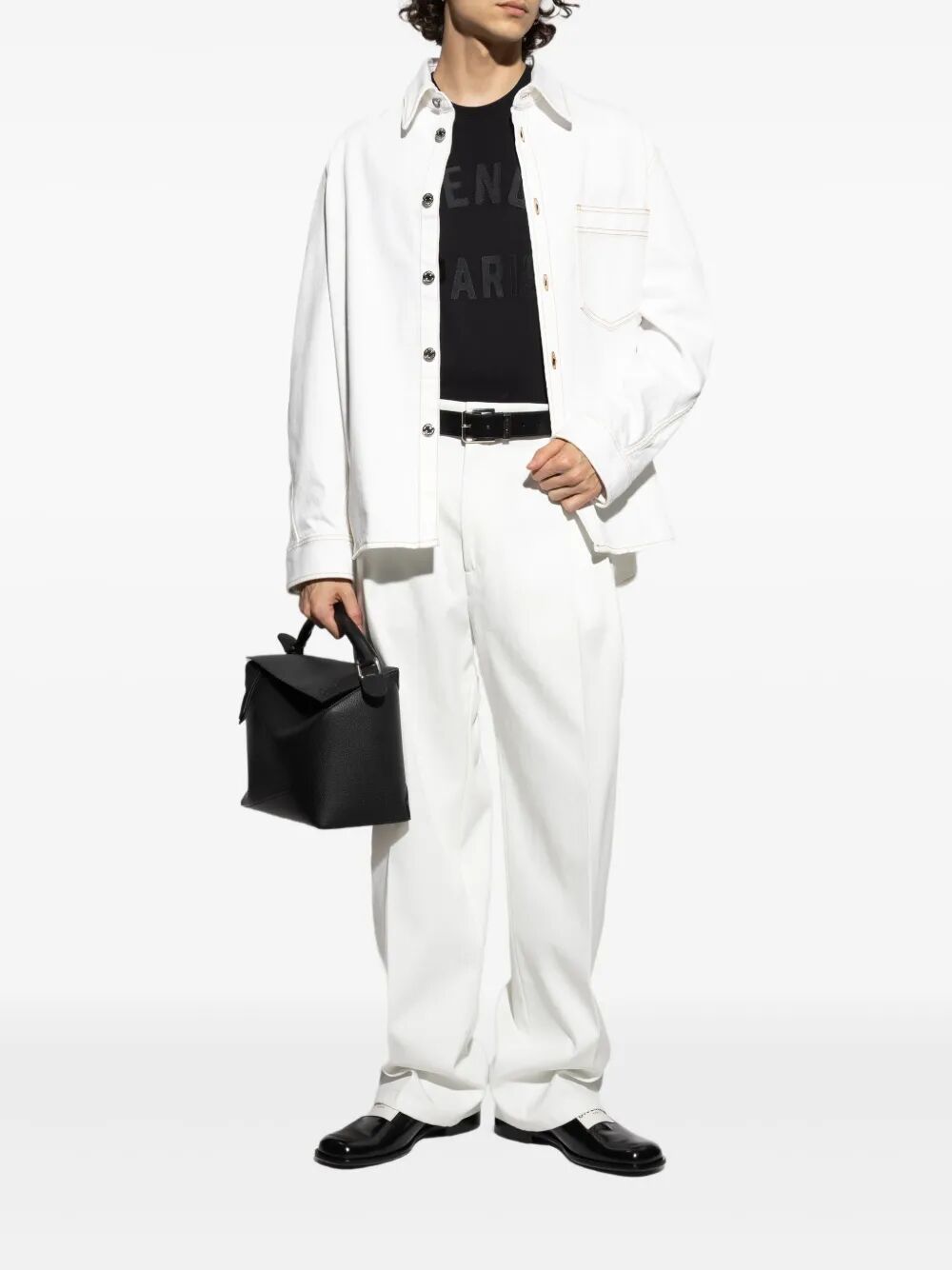 Givenchy Men Twisted Leg Pant With 2 Pleats