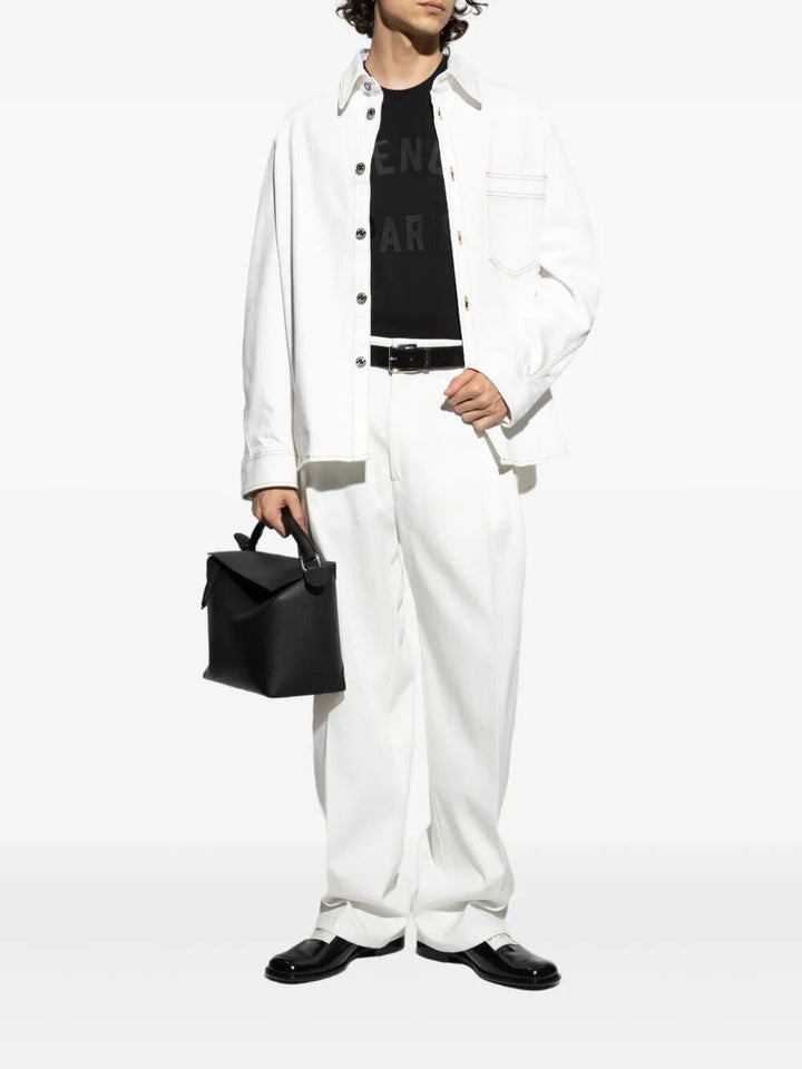 Givenchy Men Twisted Leg Pant With 2 Pleats
