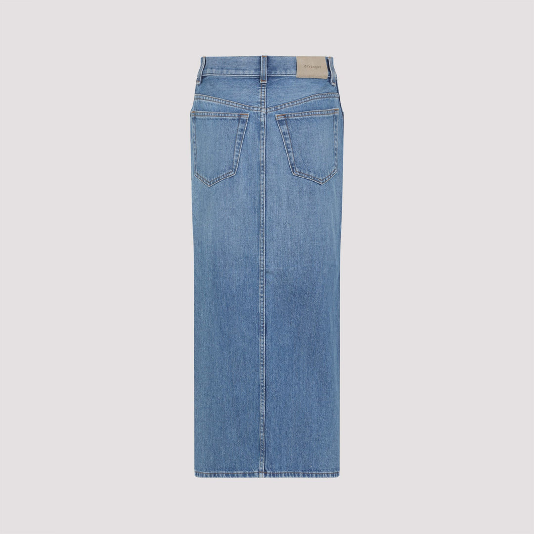 Givenchy Cotton Midi Skirt Women