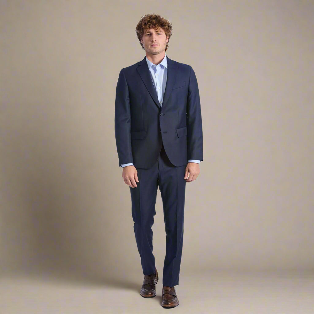 Baldinini Trend blue single breasted Suits