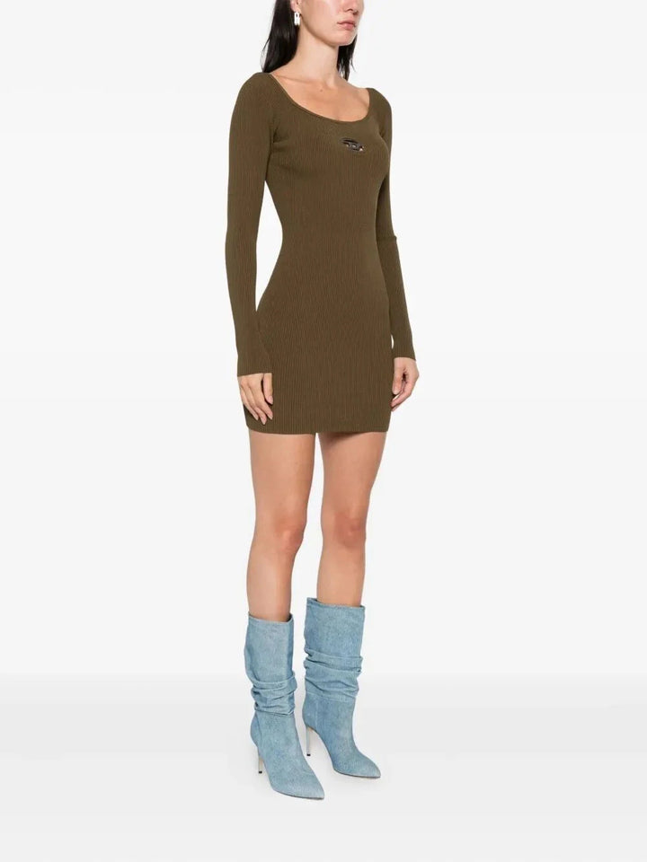 Diesel Women `M-Vera` Off-The-Shoulder Dress In Ribbed Knit