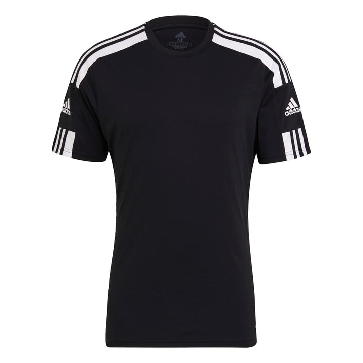 adidas Squadra 21 Short Sleeve Jersey - Mens Soccer S Black-White