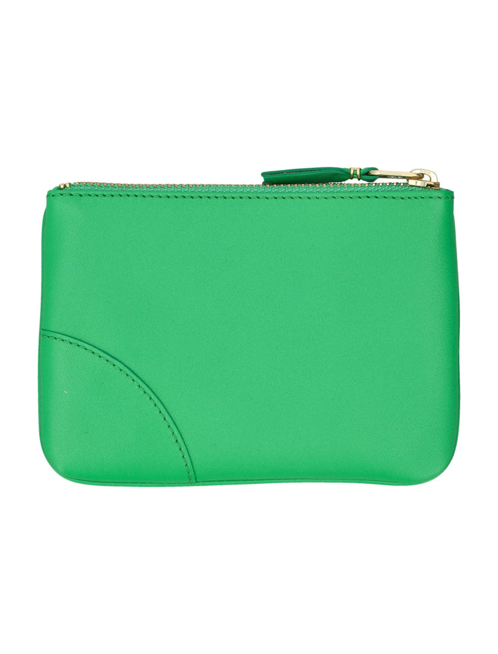 COMME DES GARÇONS WALLET Mini Leather Zip Pouch Handbag