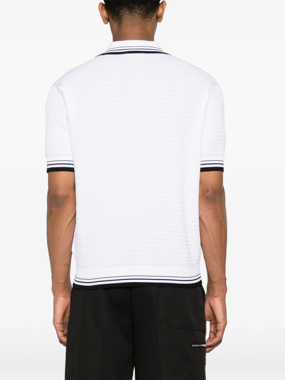 Prada Men Polo In Maglia