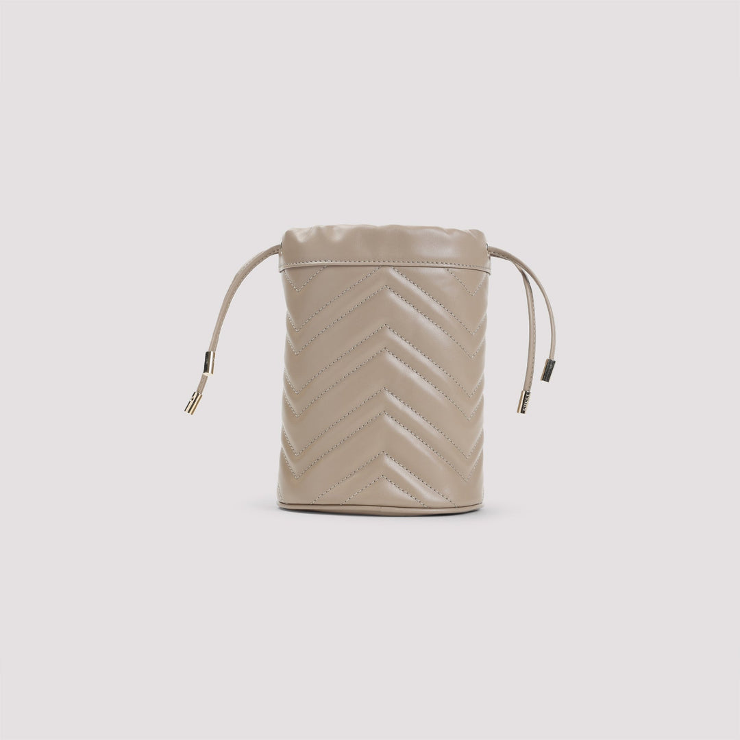 Gucci Matelassé Leather Pouch Women