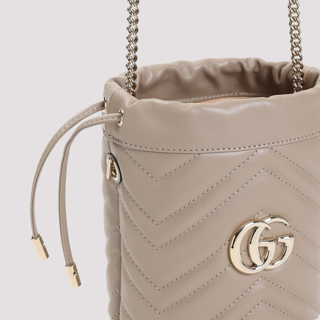 Gucci Matelassé Leather Pouch Women