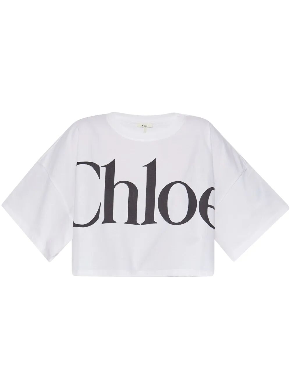 Chloe Women Cropped Oversized T-Shirt