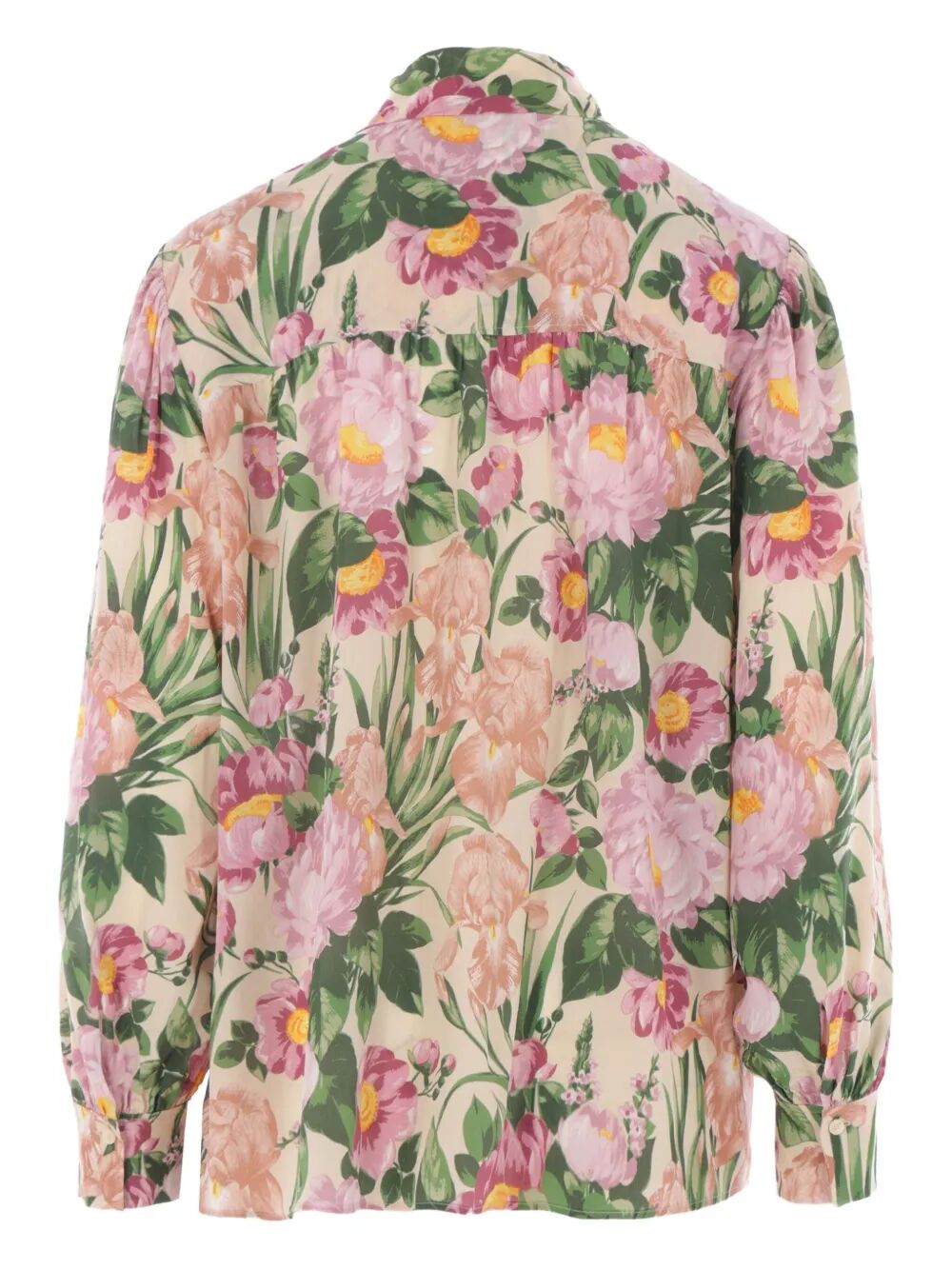 Chloe Women Floreal Print Scarf Shirt