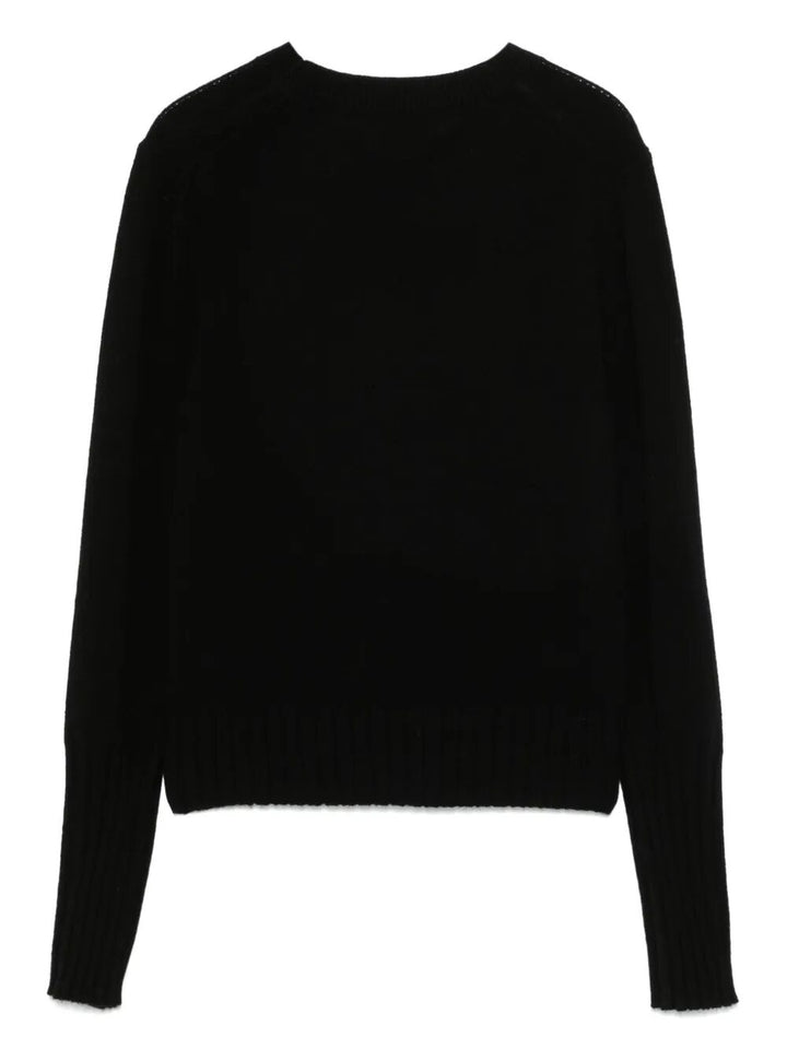 Guest In Residence Women "Shrunken" Crew Neck Cashmere Sweater