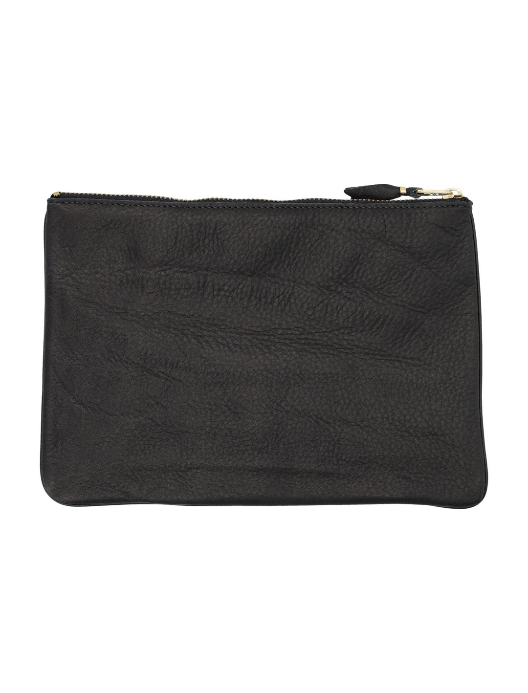 COMME DES GARÇONS WALLET Textured Leather Mini Pouch Handbag