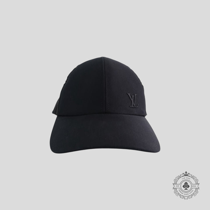 Louis Vuitton Monogram Mesh Baseball Cap in Black