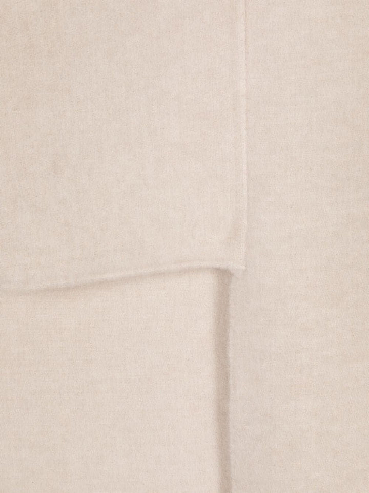 Brunello Cucinelli Women Hooded Wool And Cashmere Knit Scarf