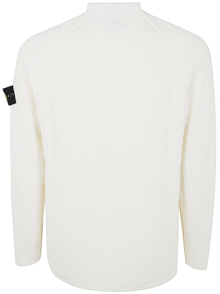 Stone Island Men Wide Round Neck Sweater
