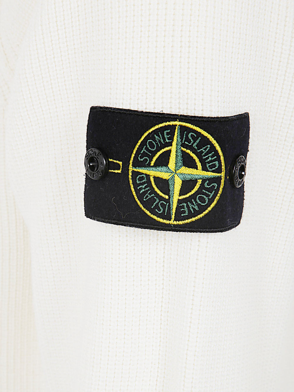 Stone Island Men Wide Round Neck Sweater