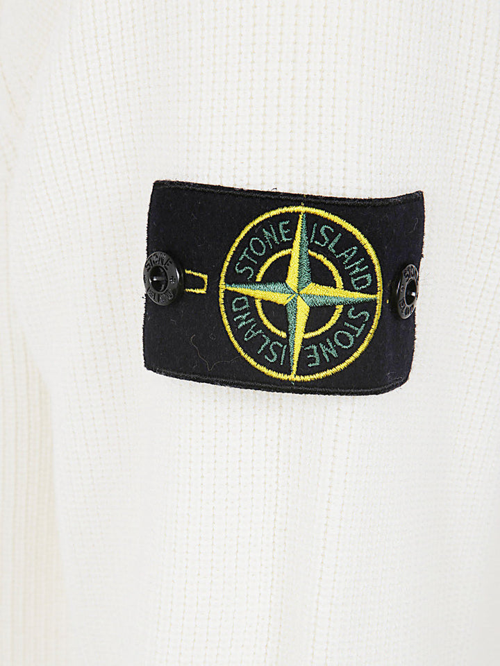Stone Island Men Wide Round Neck Sweater