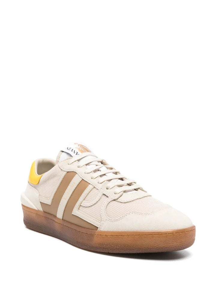 Lanvin Men Clay Sneakers With Translucid Sole