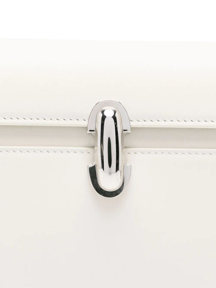 Savette Women Symmetry Shoulder Bag In Smooth Calf Leather