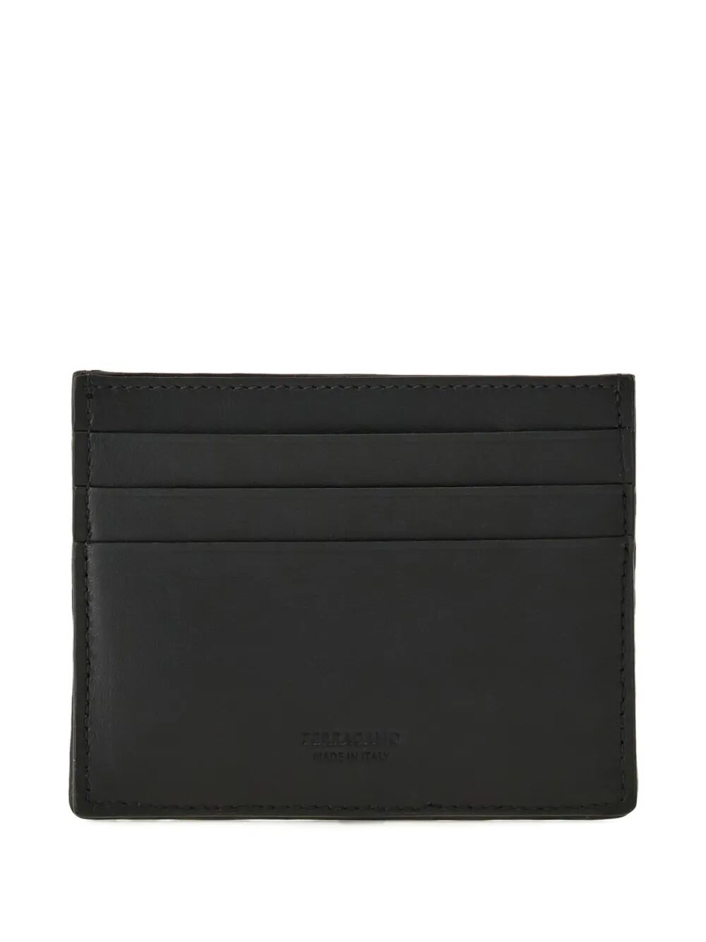 Ferragamo Men Gancini Woven Card Holder