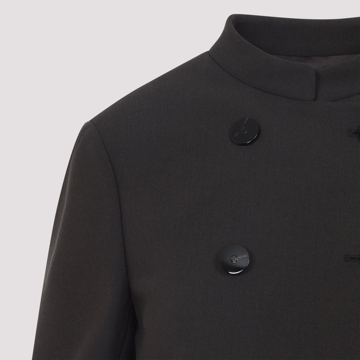 Giorgio Armani Virgin Wool Jacket Women