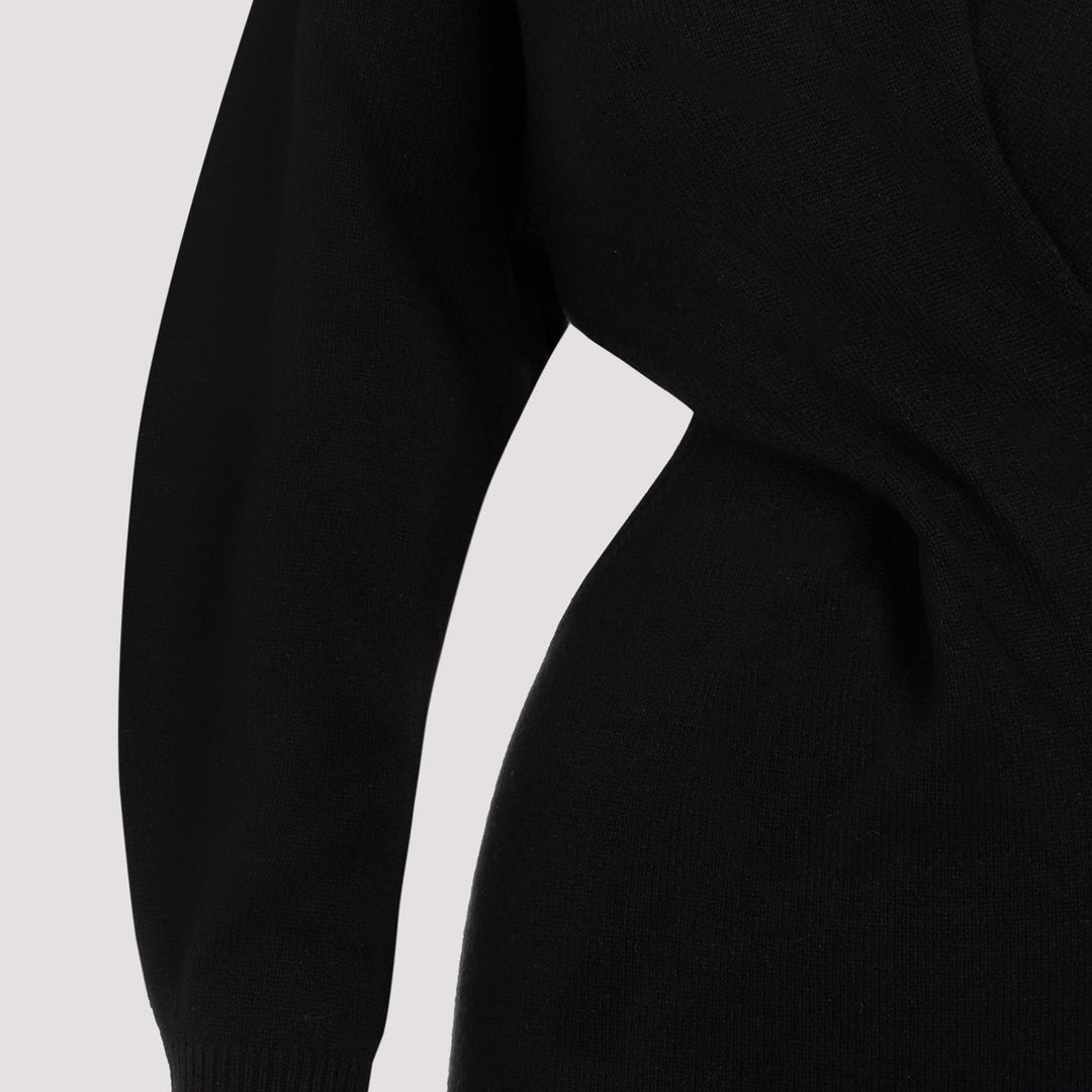 Alexander Mcqueen Wool Mini Dress Women