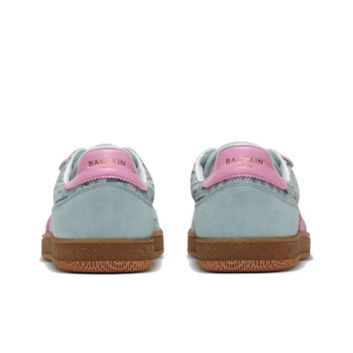 BALMAIN Swan Labyrinth Sneakers