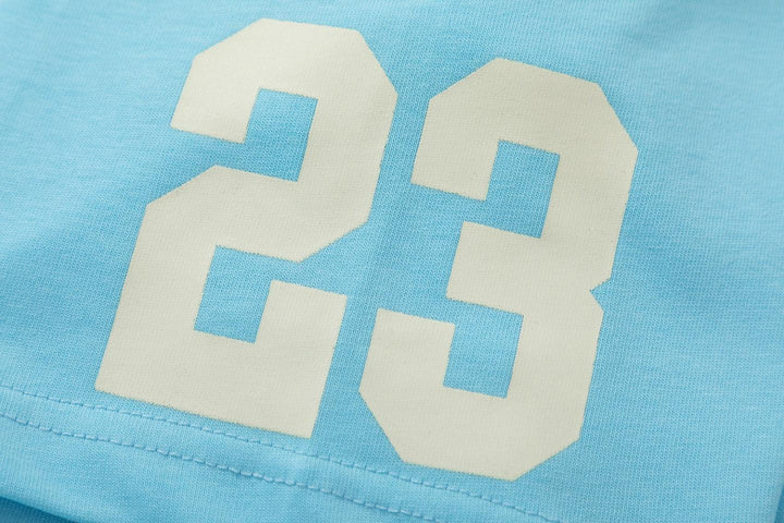 Amiri 23 Blue T-Shirt Without Collar