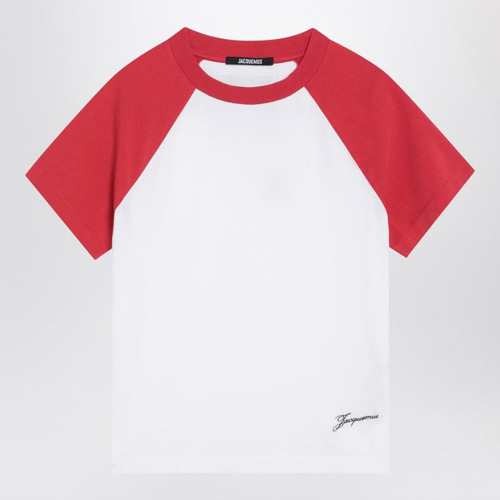 Jacquemus Baseball White/Red T-Shirt Women