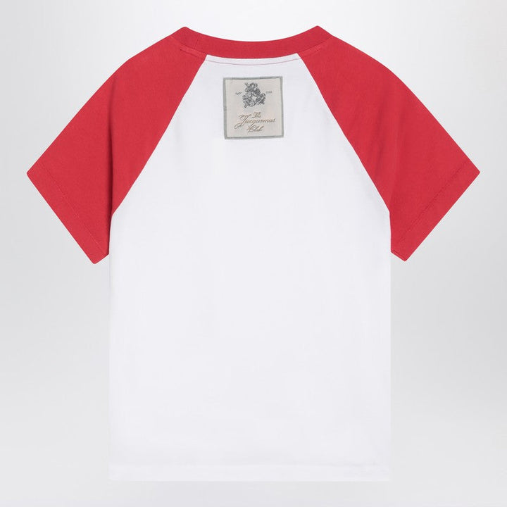 Jacquemus Baseball White/Red T-Shirt Women
