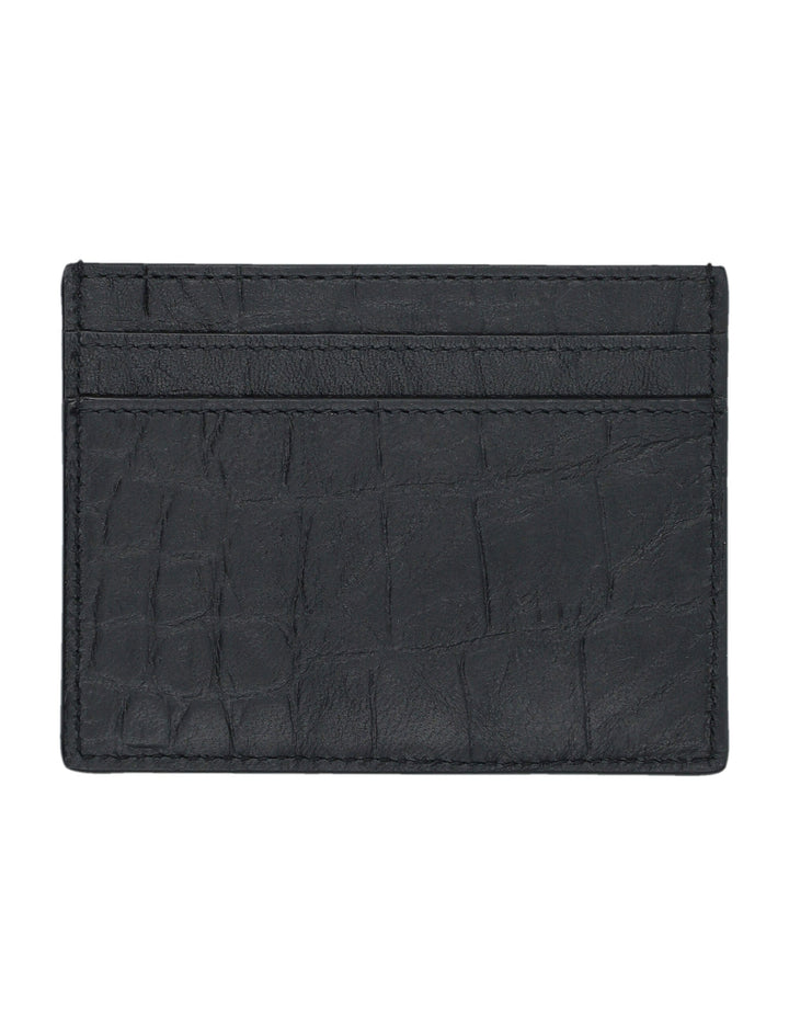 SAINT LAURENT Monogram Mini Credit Card Holder