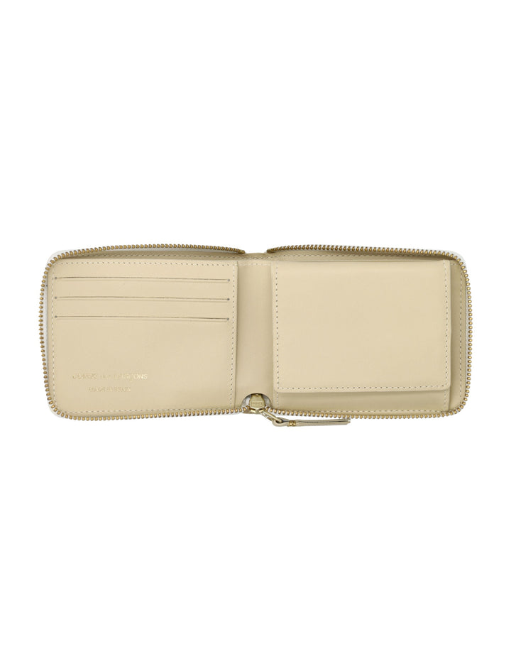 COMME DES GARÇONS WALLET Mini Zip Around Leather Wallet