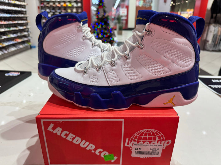 PRE OWNED Jordan 9 Retro Kobe Bryant PE
