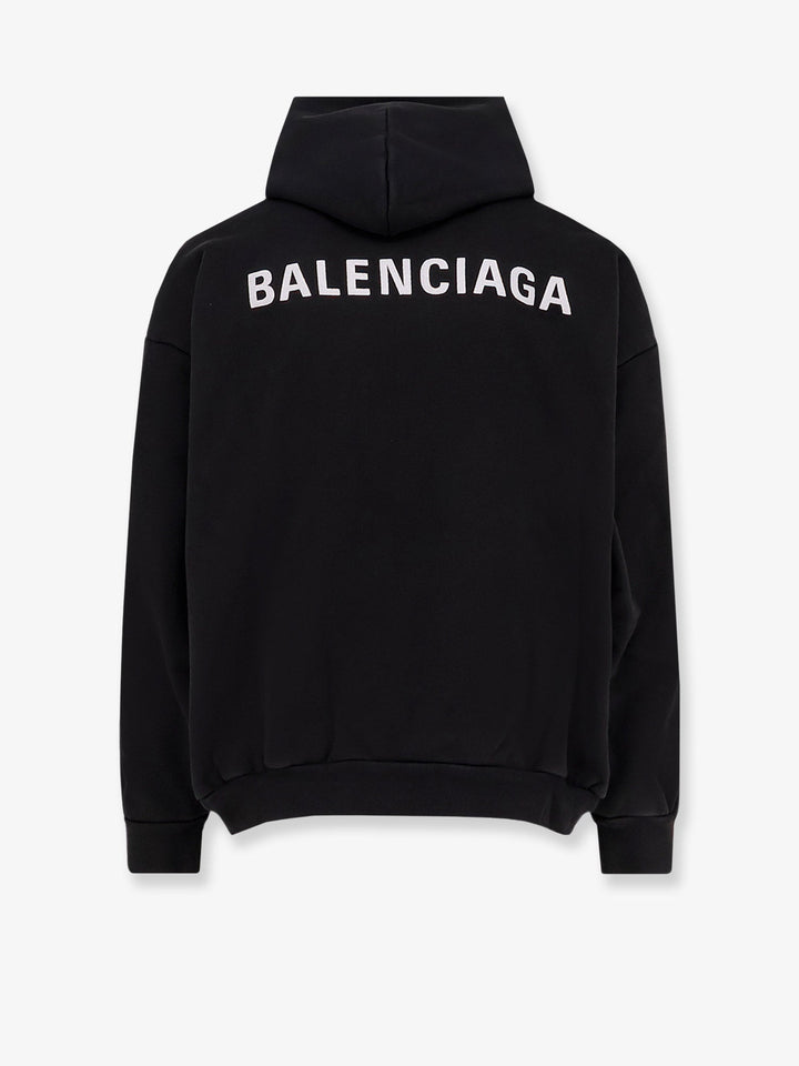Balenciaga Men Logoed Cotton Sweatshirt