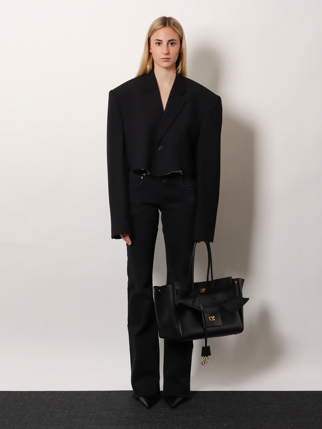 Balenciaga Women Carry All Bel Air Shoulder Bag