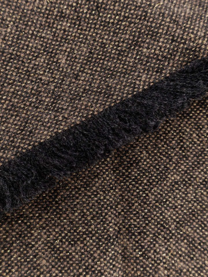 Brunello Cucinelli Women Cashmere Blend Scarf With Lurex Profiles