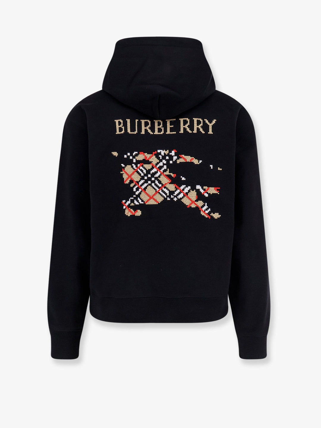 Burberry Men Cotton Sweatshirt With Logo Embroidery