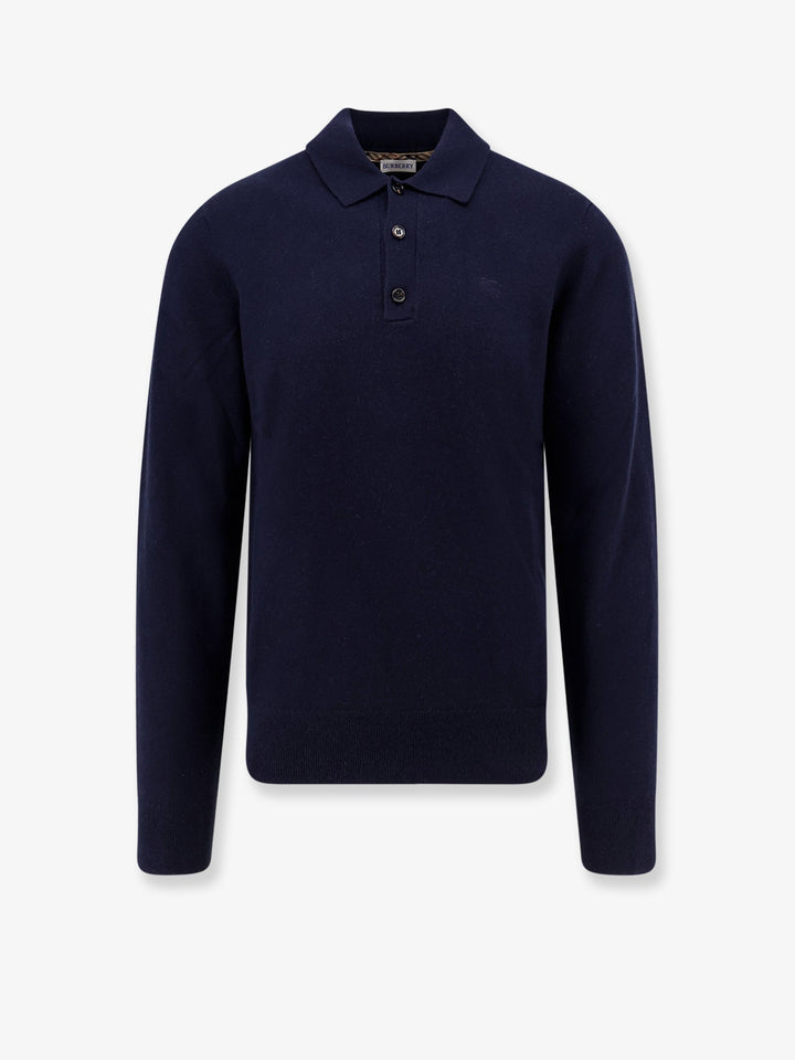 Burberry Men Cashmere Polo Sweater