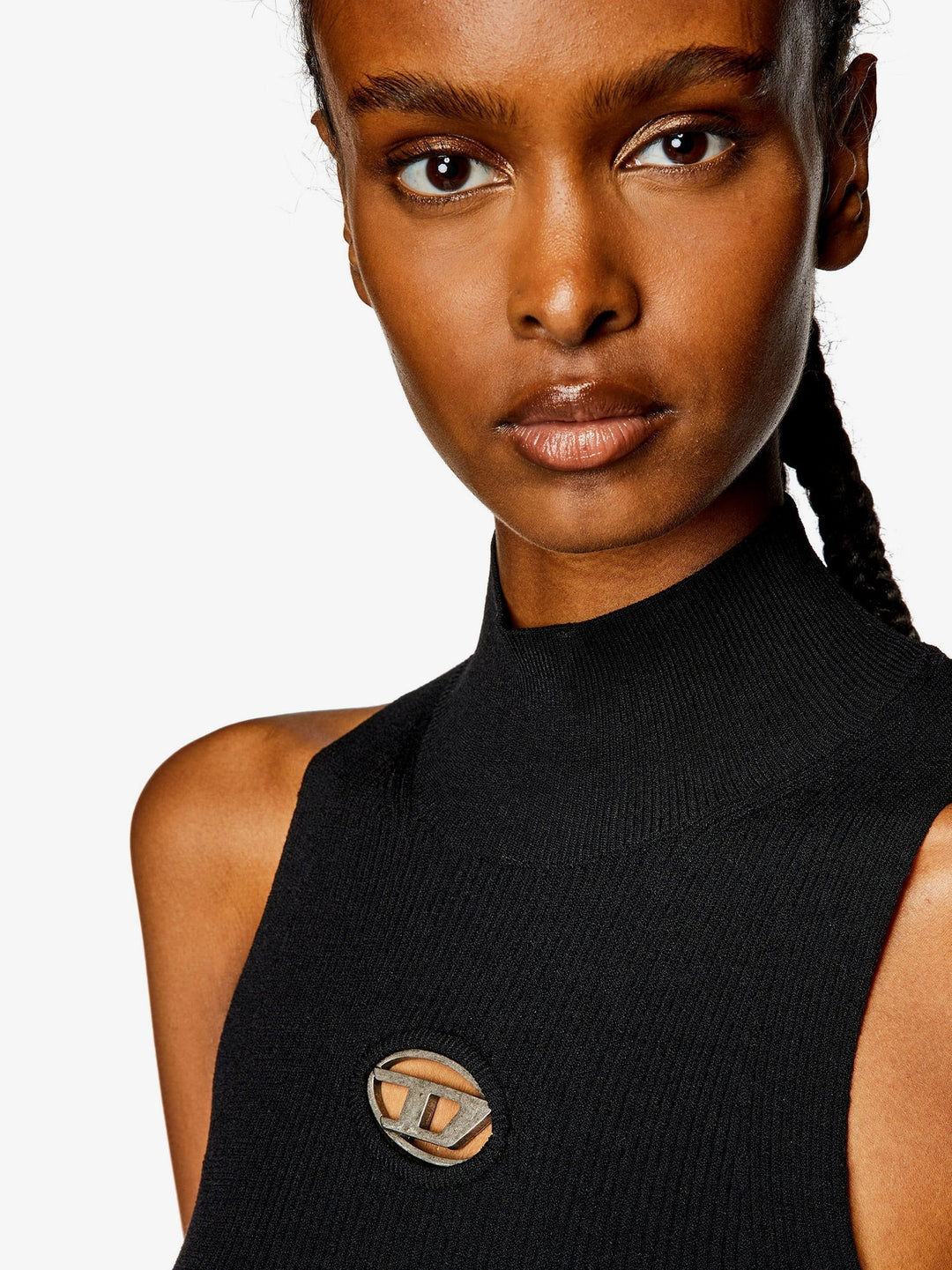 Diesel Women M-Onervax Viscose Blend Short Dress