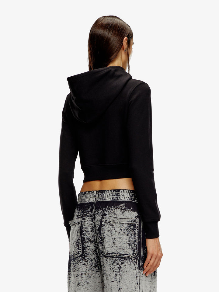 Diesel Women Slimmy Cotton Blend Sweatshirt