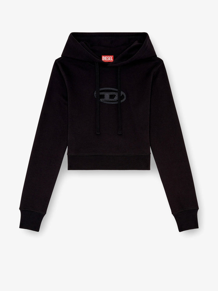 Diesel Women Slimmy Cotton Blend Sweatshirt