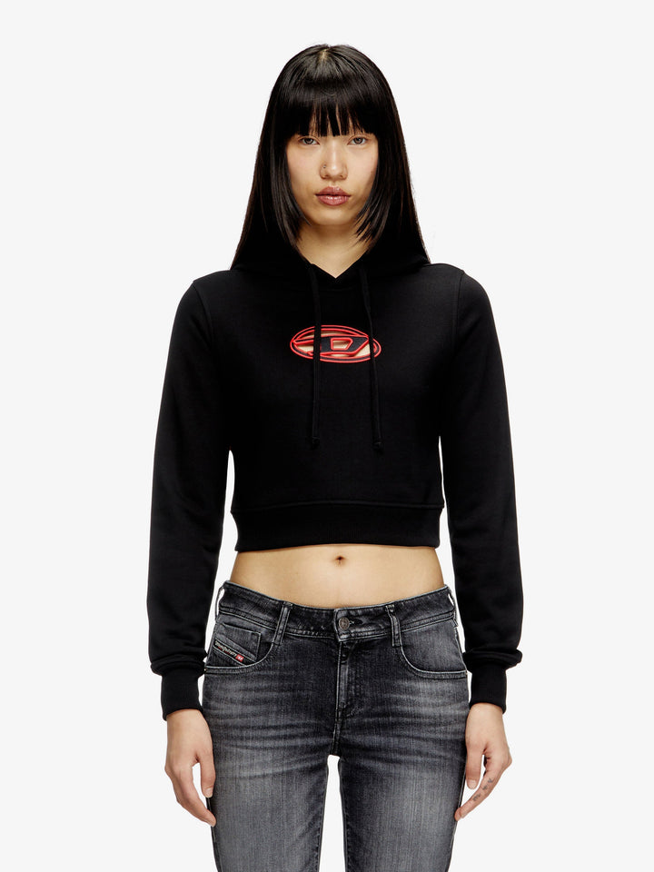 Diesel Women F-Slimmy Cotton Blend Sweatshirt