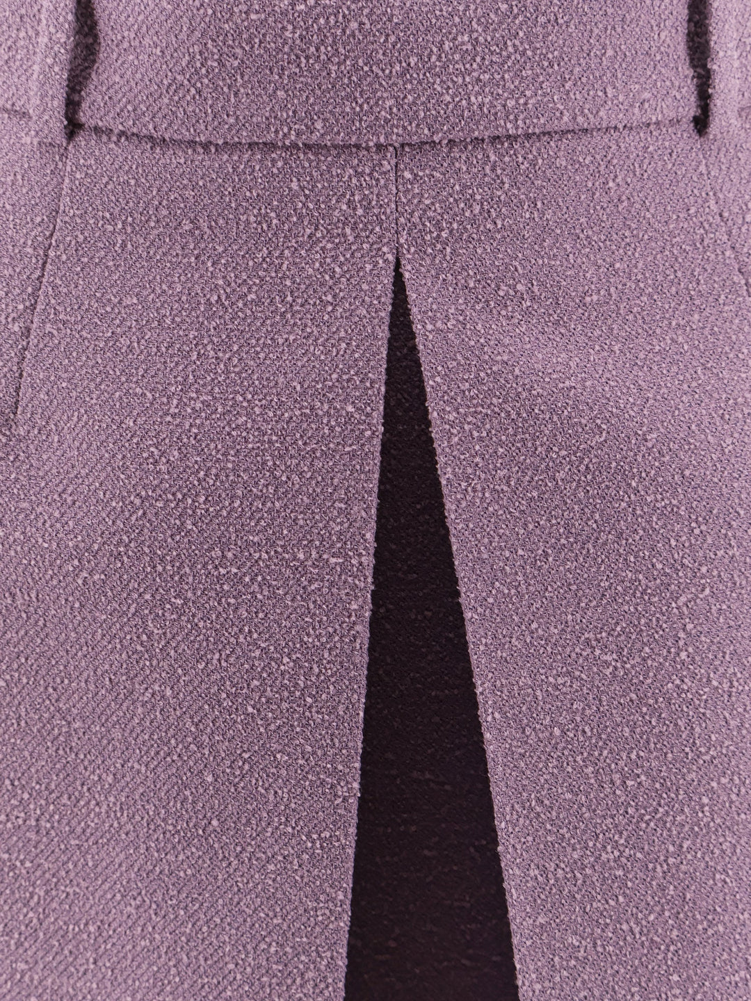 Dior Women Boucle Virgin Wool Blend Skirt