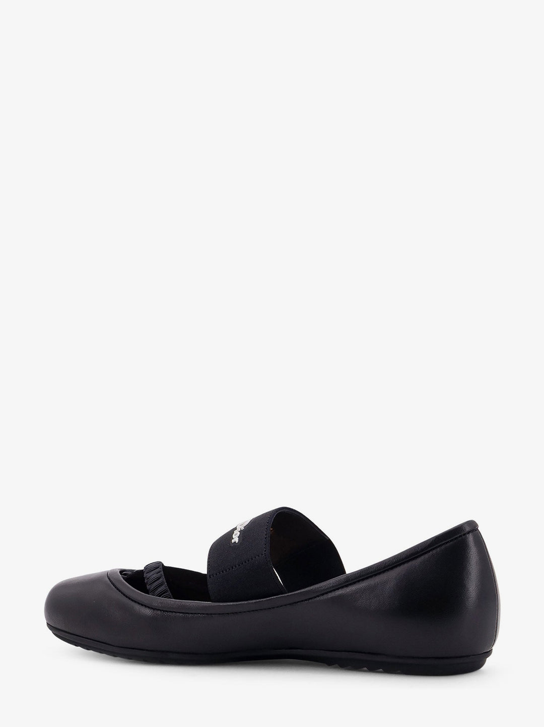 Dior Women Shade Leather Ballerinas With Elastic Bands