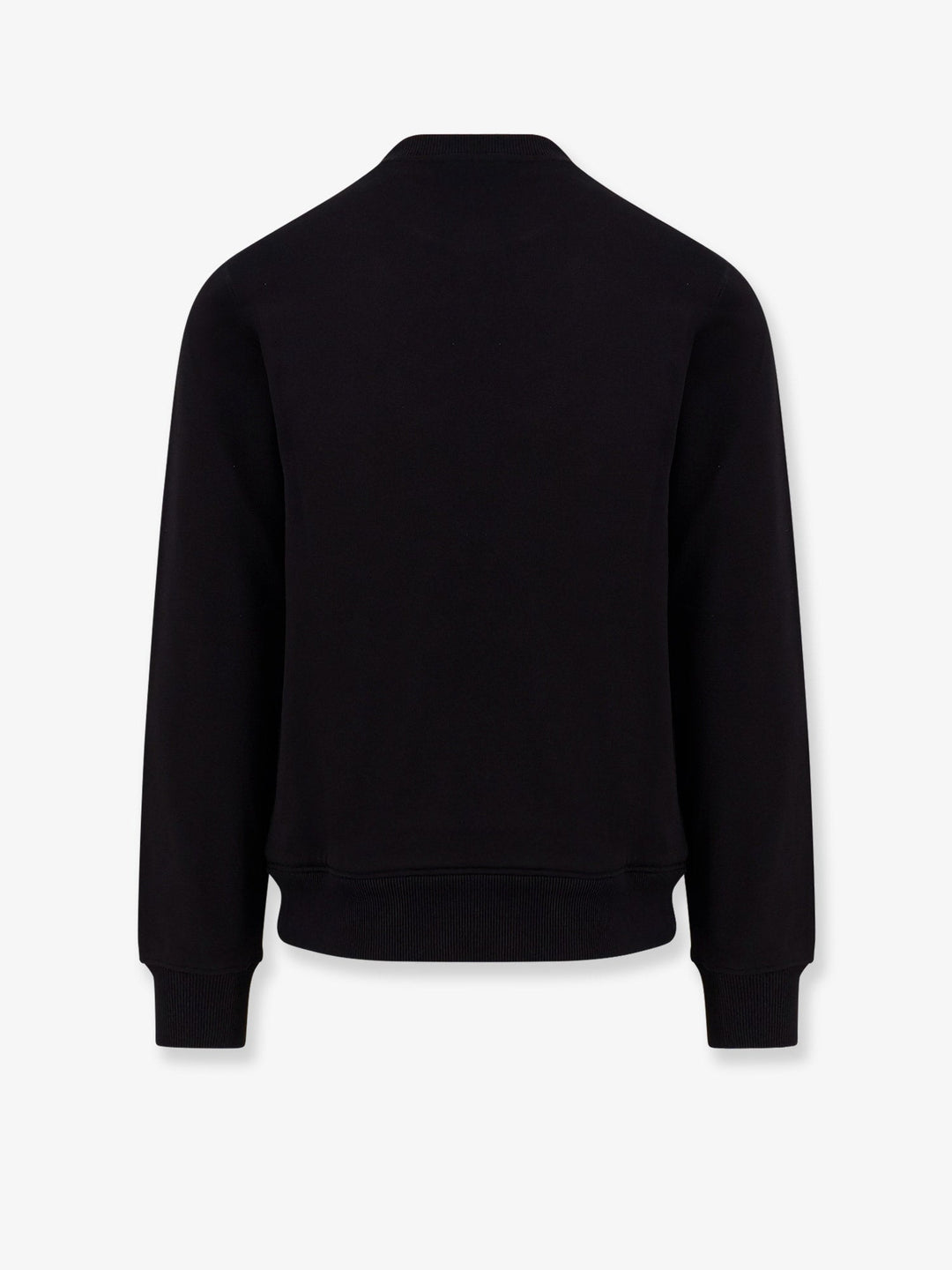 Dolce & Gabbana Men Cotton Sweatshirt With Logo Patch