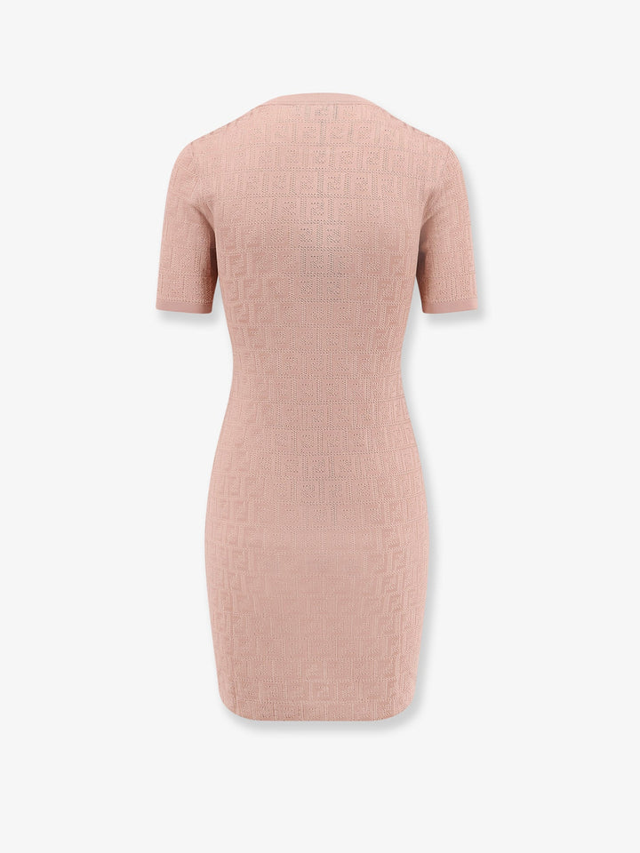 Fendi Women Ff Cotton And Viscose Dress