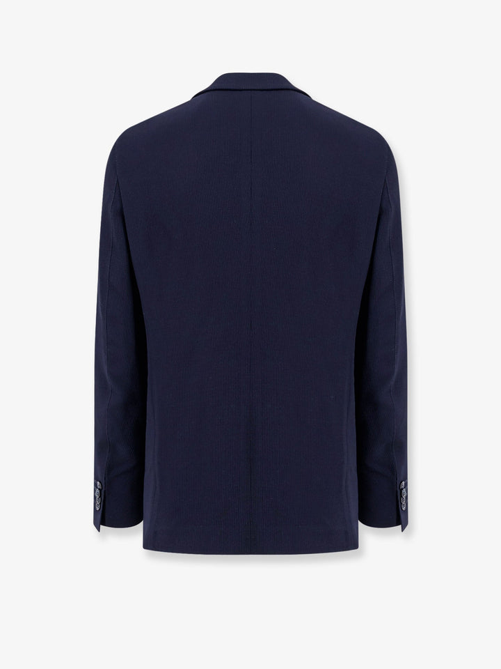 Giorgio Armani Men Virgin Wool And Viscose Blazer