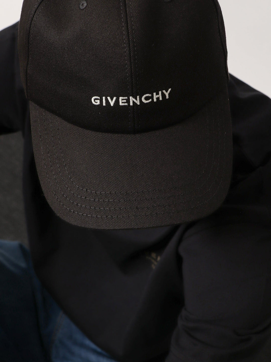 Givenchy Men Cotton Blend Baseball Hat