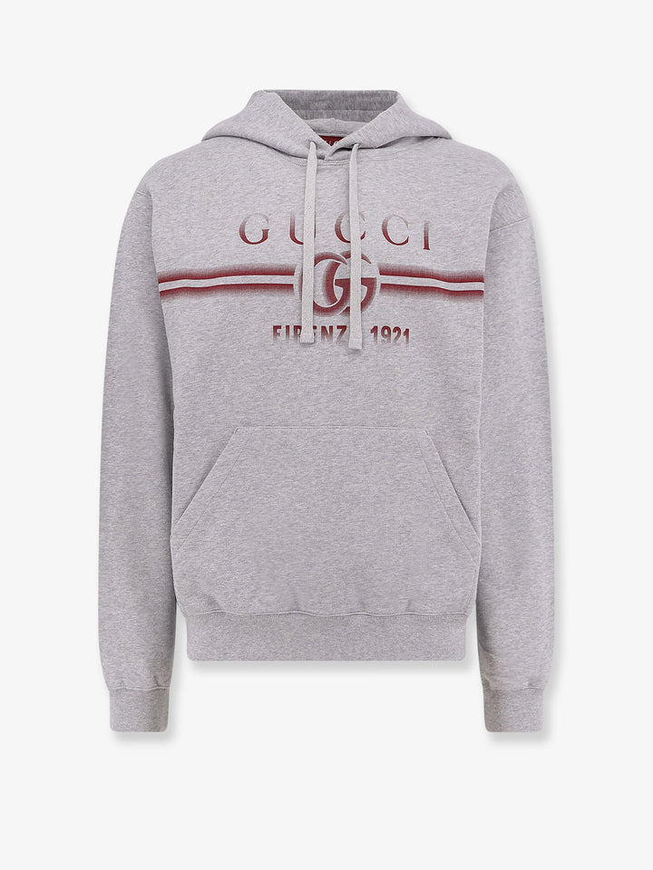 Gucci Men Cotton Jersey Hooded Sweatshirt