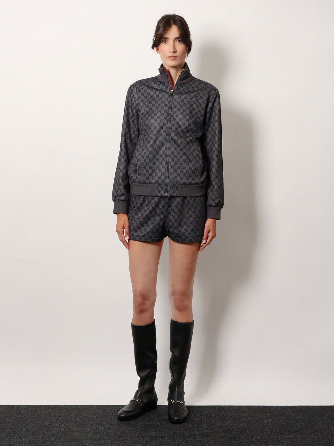 Gucci Women Gg Supreme Fabric Shorts