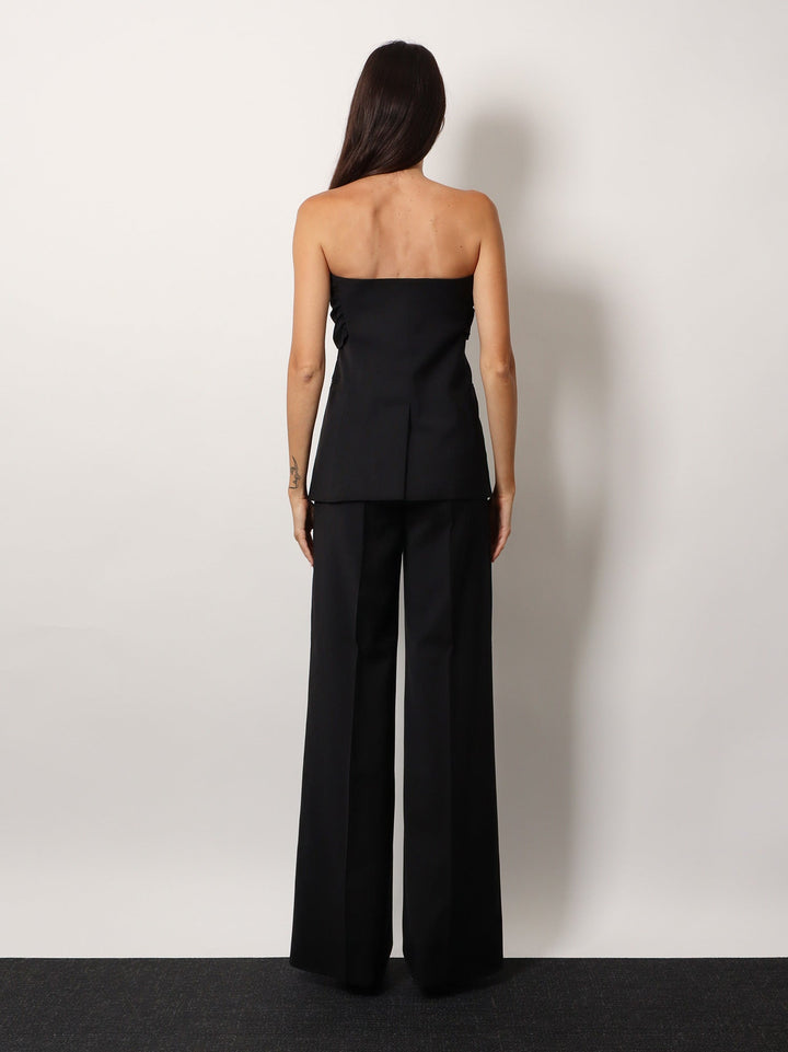 Max Mara Women Fernet Virgin Wool Trousers